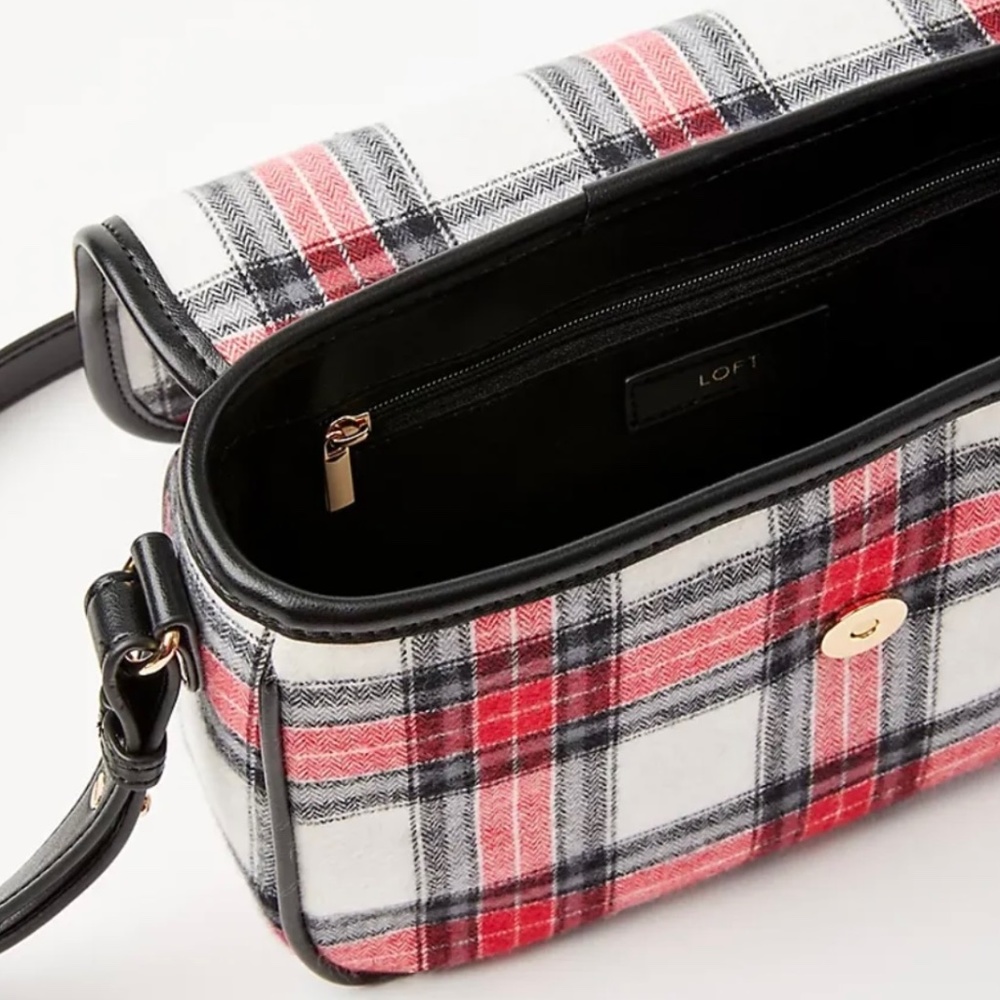 Plaid Camera Bag